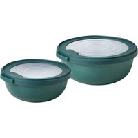 MEPAL Aufbewahrungsdosen, 2er Set rund (750ml und 1250ml B)