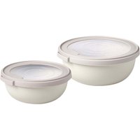 MEPAL Aufbewahrungsdosen, 2er Set rund (750ml und 1250ml A)