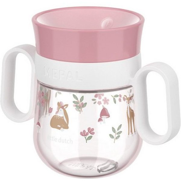 Mepal Kinderbecher Mio (2025) 360° Trinklernbecher 200 ml, 1-tlg., Polypropylen, Silikon, Tritan