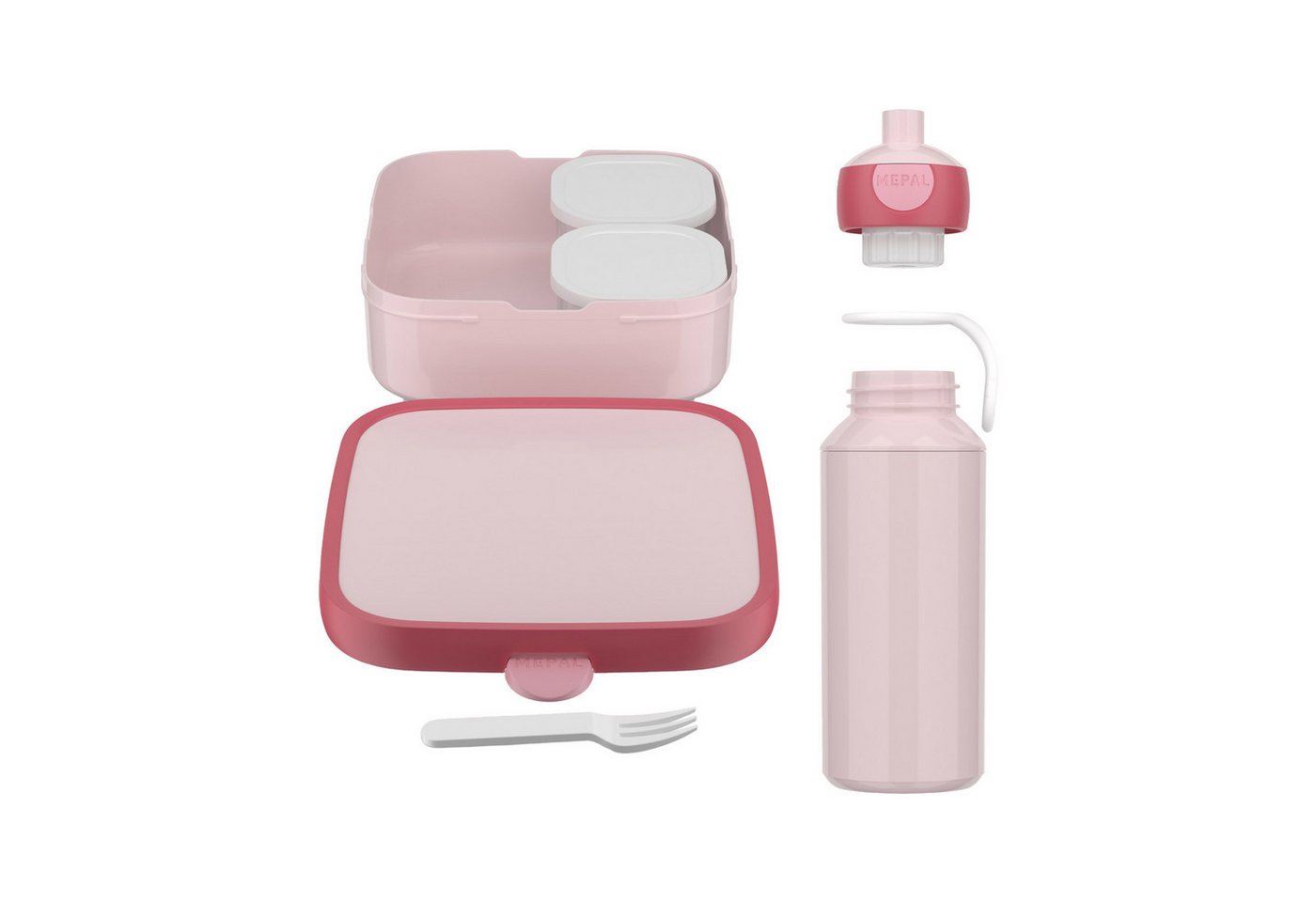 Mepal Lunchbox Campus (2025) Lunchset XL, PP/PE, Silikon, ABS, (1-tlg), Spülmaschinenfest – Bild 3 von 5