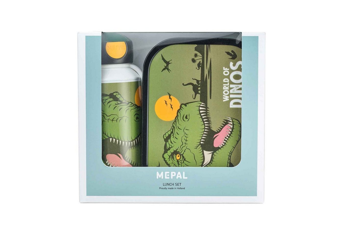 Mepal Lunchbox Campus Lunchset 400 ml + 700 ml 2er Set, Acrylnitril-Butadien-Styrol (ABS), (2-tlg), spülmaschinenfest, nicht gefrierfachgeeignet, nicht mikrowel – Bild 2 von 2