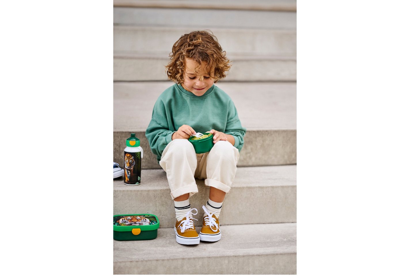 Mepal Lunchbox Obstbox Campus für Kinder, 300 ml, spülmaschinen- & mikrowellenfest, BPA-frei, Paw Patrol Girls Design – Bild 4 von 5