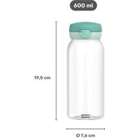 Mepal Mio Trinkflasche mit Klappdeckel 600ml