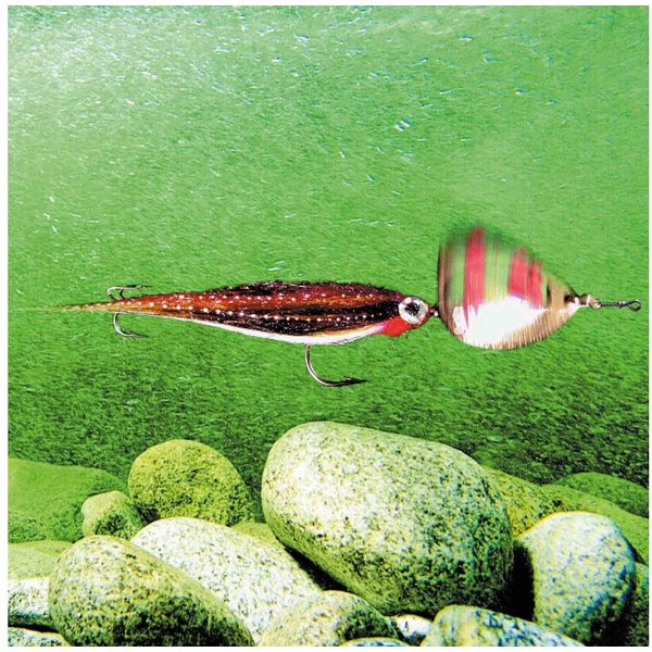 Mepps Kunstköder, Mepps Agila TW 3,6g Streamer Silber Spinner