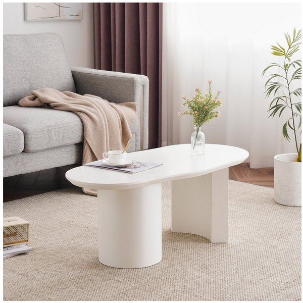 Merax Couchtisch Wolke (1-St), Beistelltisch Scandi, Wohnzimmertisch, Kaffetisch, Breite:100cm