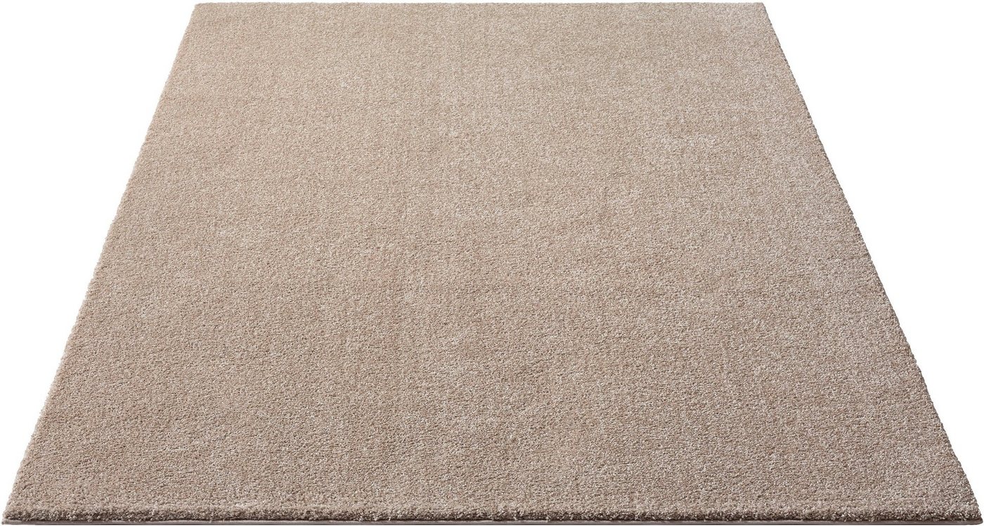 merinos Hochflor-Teppich Forest 340, rechteckig, Höhe: 25 mm, Shaggy, uni meliert, sehr dicht und weich, Wohnzimmer – Bild 2 von 5