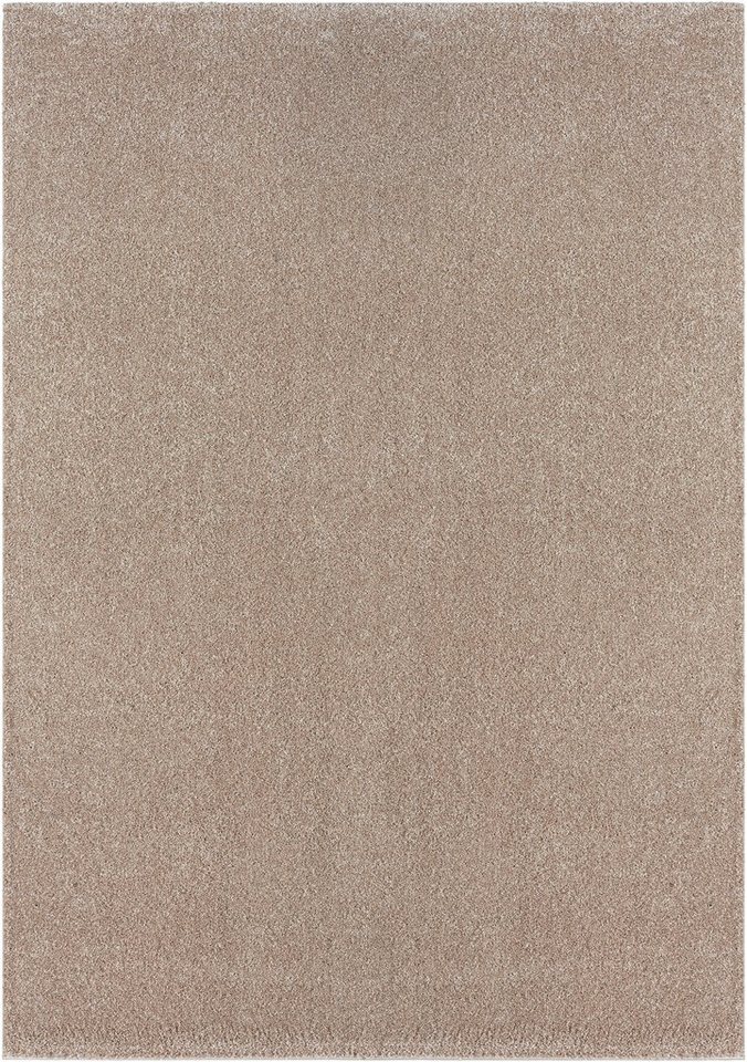merinos Hochflor-Teppich Forest 340, rechteckig, Höhe: 25 mm, Shaggy, uni meliert, sehr dicht und weich, Wohnzimmer – Bild 3 von 5