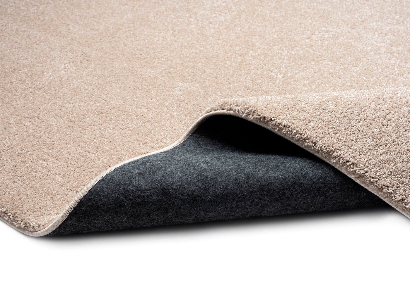 merinos Hochflor-Teppich Forest 340, rechteckig, Höhe: 25 mm, Shaggy, uni meliert, sehr dicht und weich, Wohnzimmer – Bild 4 von 5