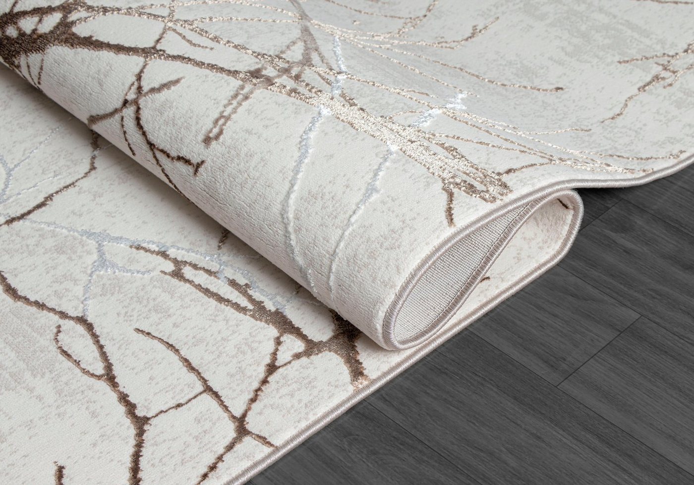 merinos Teppich Creation 50055, rechteckig, Höhe: 10 mm, elegant, glänzend, Kurzflor, Indoor, pflegeleicht, robust – Bild 5 von 5