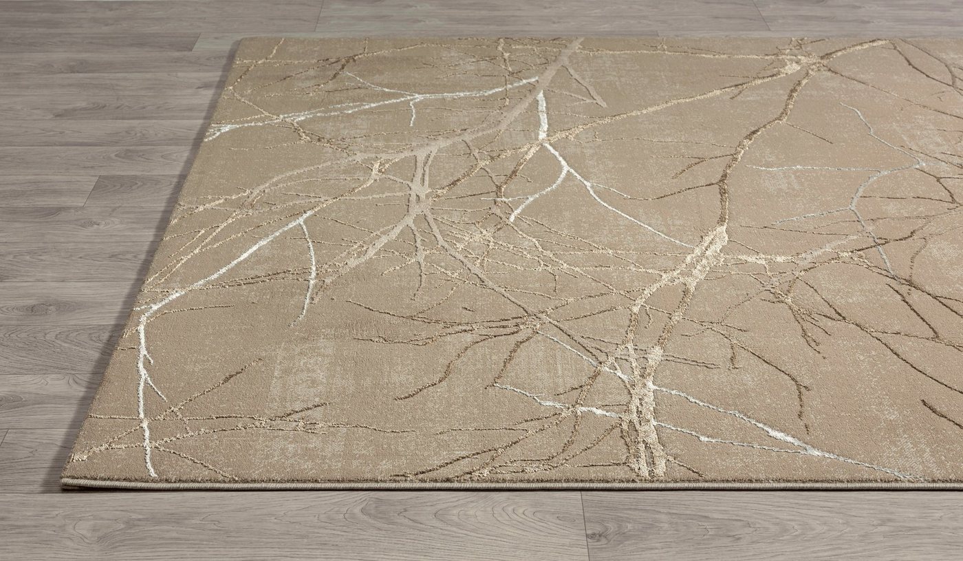 merinos Teppich Creation 50055, rechteckig, Höhe: 10 mm, elegant, glänzend, Kurzflor, Indoor, pflegeleicht, robust – Bild 3 von 5