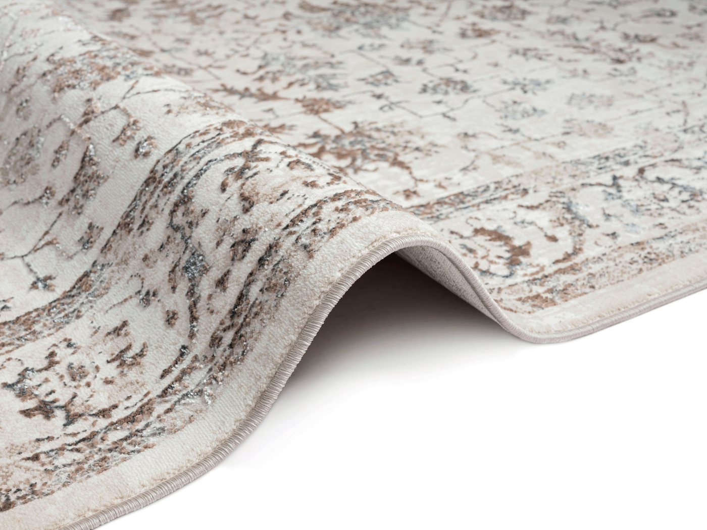 merinos Teppich Creation 50112, rechteckig, Höhe: 10 mm, elegant, glänzend, Kurzflor, pflegeleicht, Wohnzimmer – Bild 4 von 5