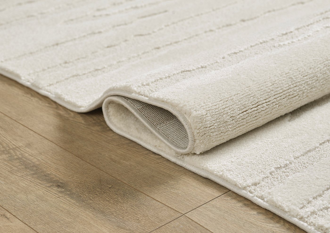 merinos Teppich Elio 2, rechteckig, Höhe: 16 mm, moderner Kurzflor Teppich mit Hoch-Tief-Effekt, 3D Effekt – Bild 4 von 5