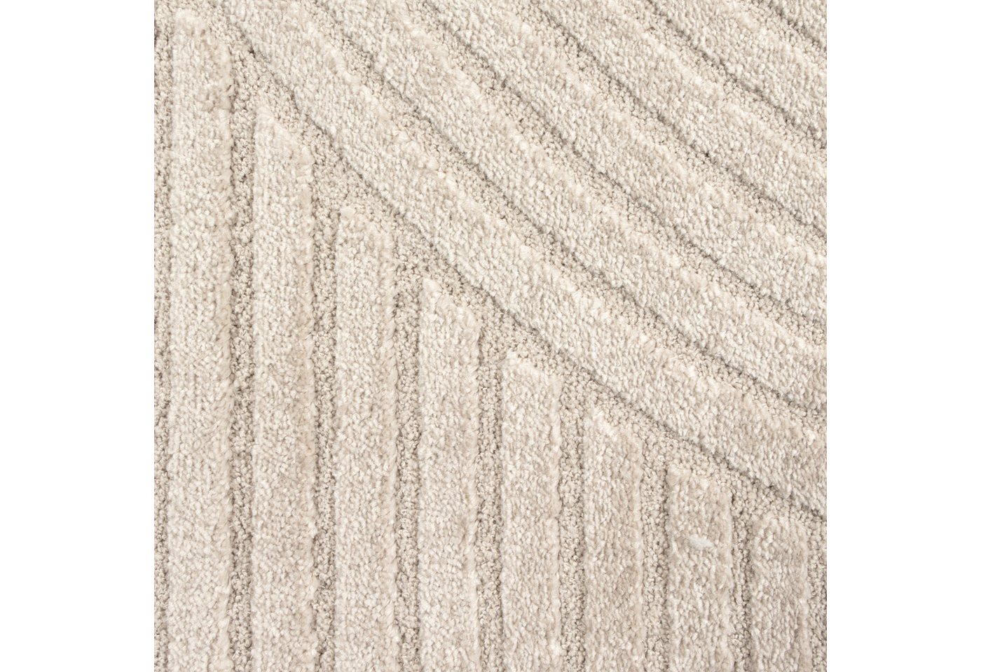 merinos Teppich Elio, rechteckig, Höhe: 16 mm, moderner Kurzflor Teppich mit Hoch-Tief-Effekt, 3D Effekt – Bild 5 von 5