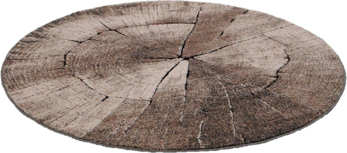 merinos Teppich Ibiza 605, rund, Höhe: 13 mm, Wohnzimmer – Bild 2 von 3