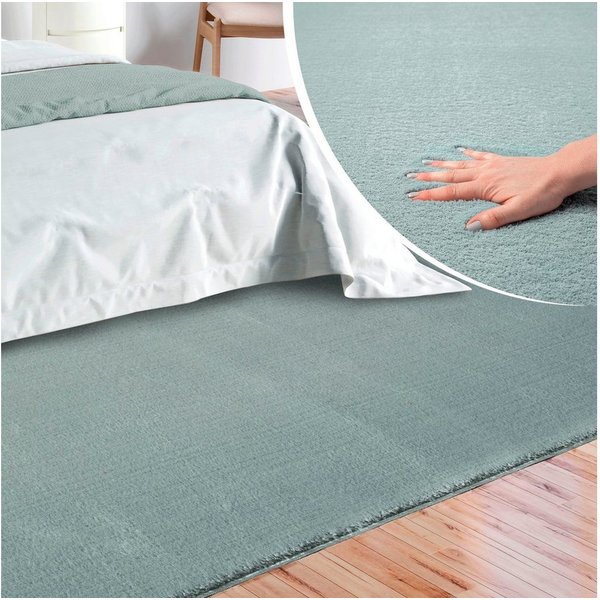 merinos Teppich Loft 37, Kunstfellteppich, rechteckig, Höhe: 16 mm, weich und kuschelig, Fell Haptik, Anti-Rutsch-Unterseite