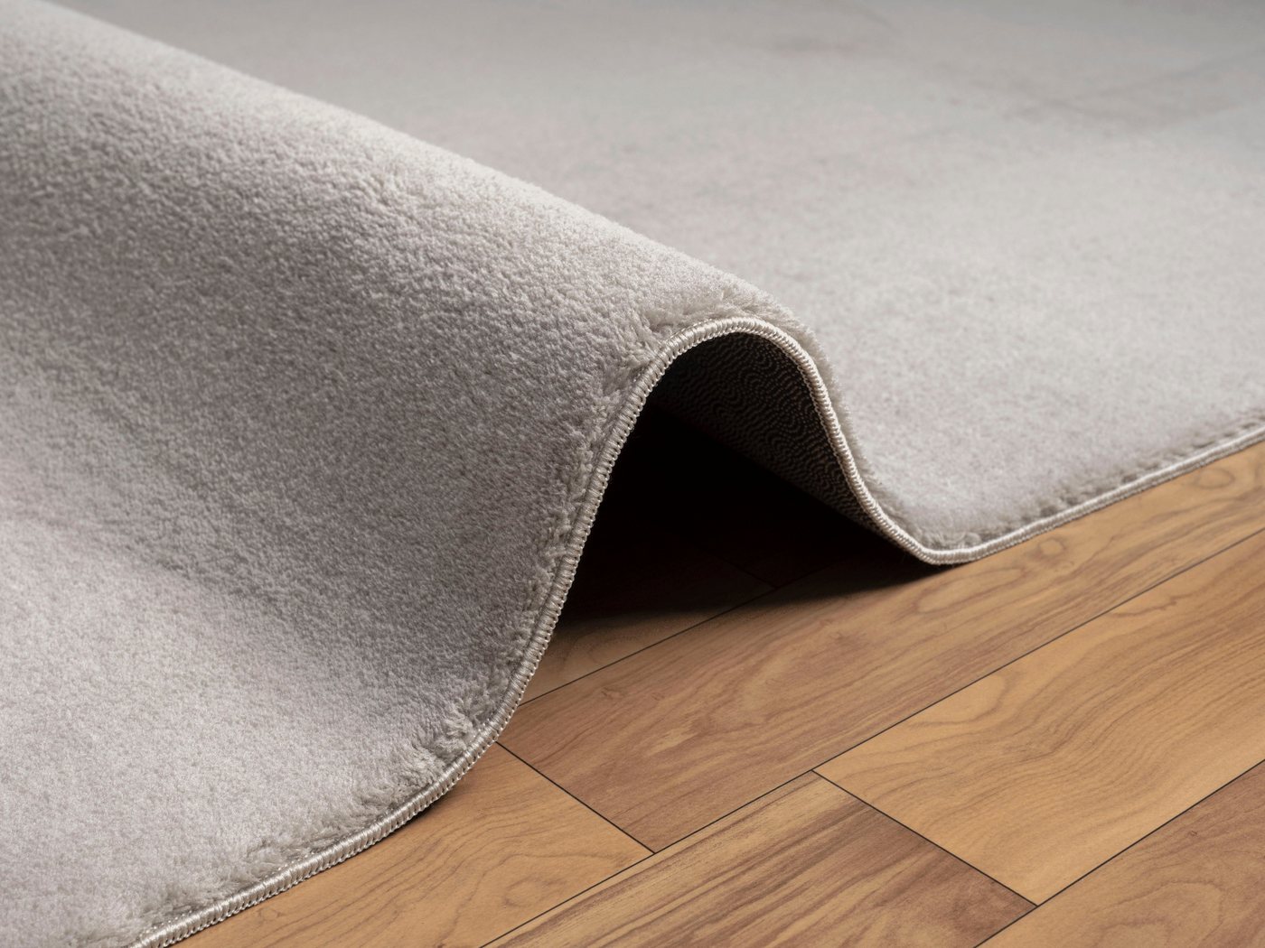 merinos Teppich Loft 37, Kunstfellteppich, rechteckig, Höhe: 16 mm, weich und kuschelig, Fell Haptik, Anti-Rutsch-Unterseite – Bild 5 von 5