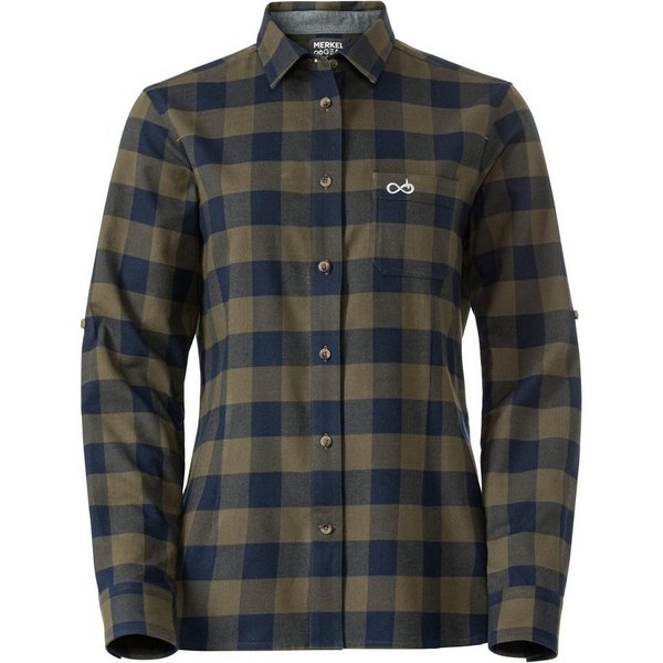 Merkel Gear Flanellbluse Bluse Experience