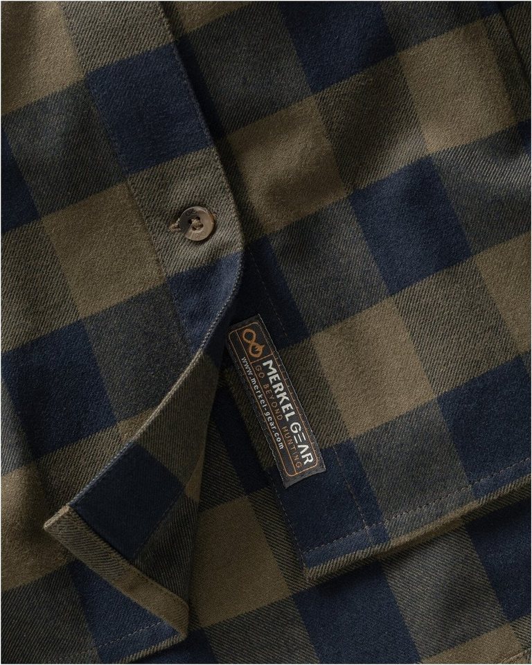 Merkel Gear Flanellbluse Bluse Experience – Bild 3 von 3