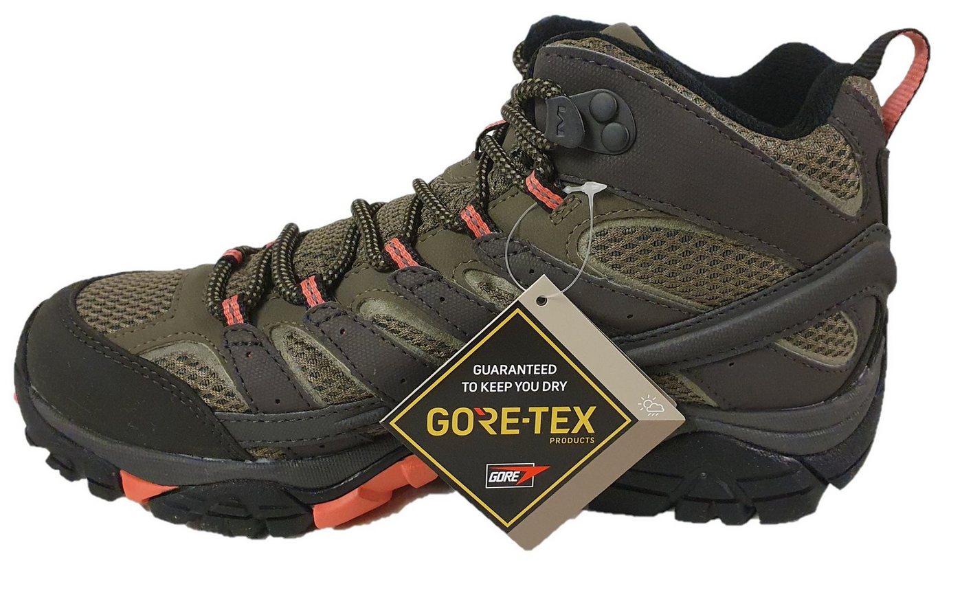 Merrell Moab 2 Mid Damen Outdoor Goretex Wanderschuh Wanderstiefel – Bild 2 von 5