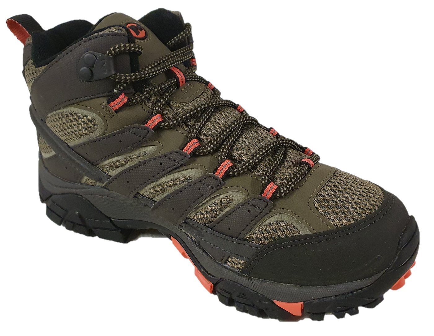 Merrell Moab 2 Mid Damen Outdoor Goretex Wanderschuh Wanderstiefel – Bild 4 von 5