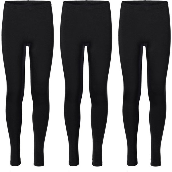 Merry Style Leggings 3er Pack Mädchen Lange Hose Freizeithose MS10-130 (3-tlg)