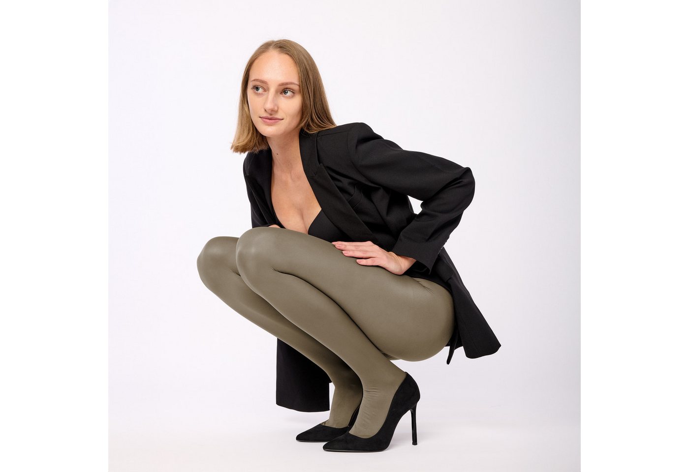 Merry Style Strumpfhose Blickdichte Damen Strumpfhose Microfaser 70 DEN 70 DEN (1 St) – Bild 4 von 5