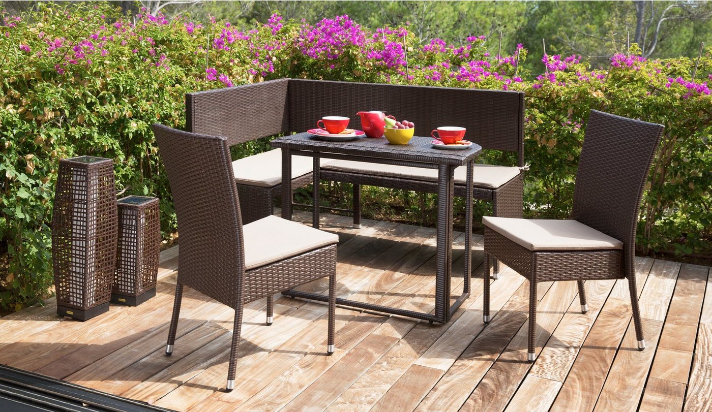 MERXX Eckbank Rattan – Bild 4 von 5
