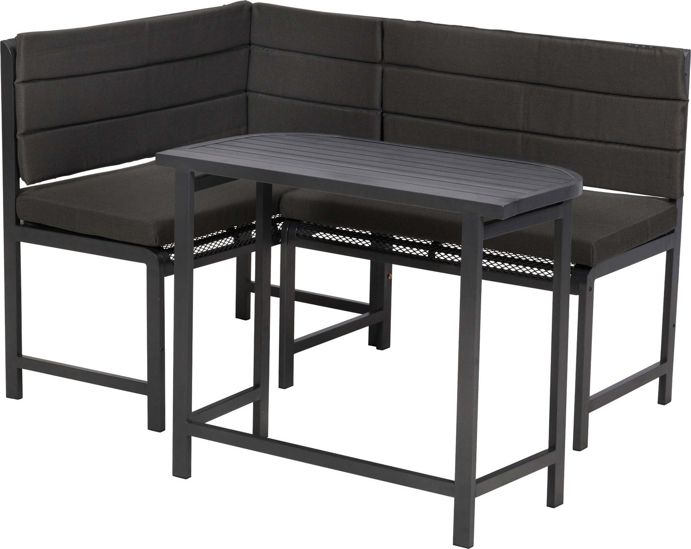 MERXX Eckbankgruppe Elos, (Set, 3-tlg), inkl. 1 Eckbank, 1 Auflagen Set, 1 Klappentisch – Bild 5 von 5