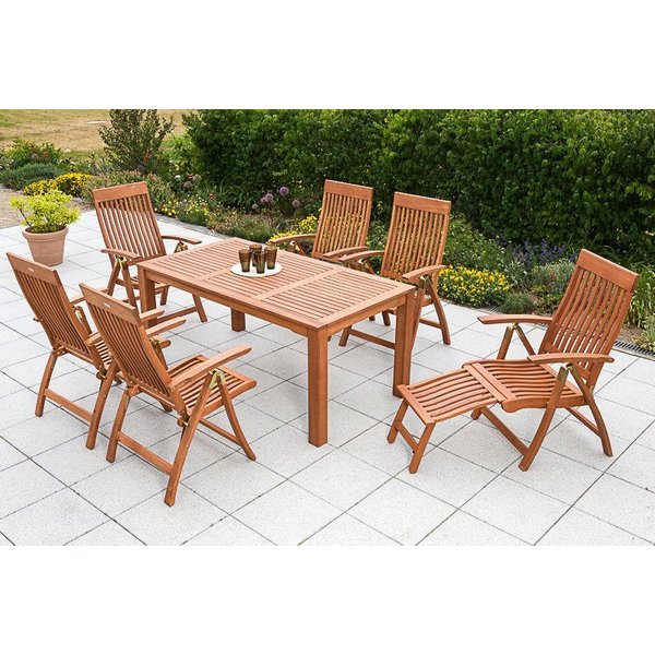 MERXX Gartentisch Bordeaux, 90x170 cm