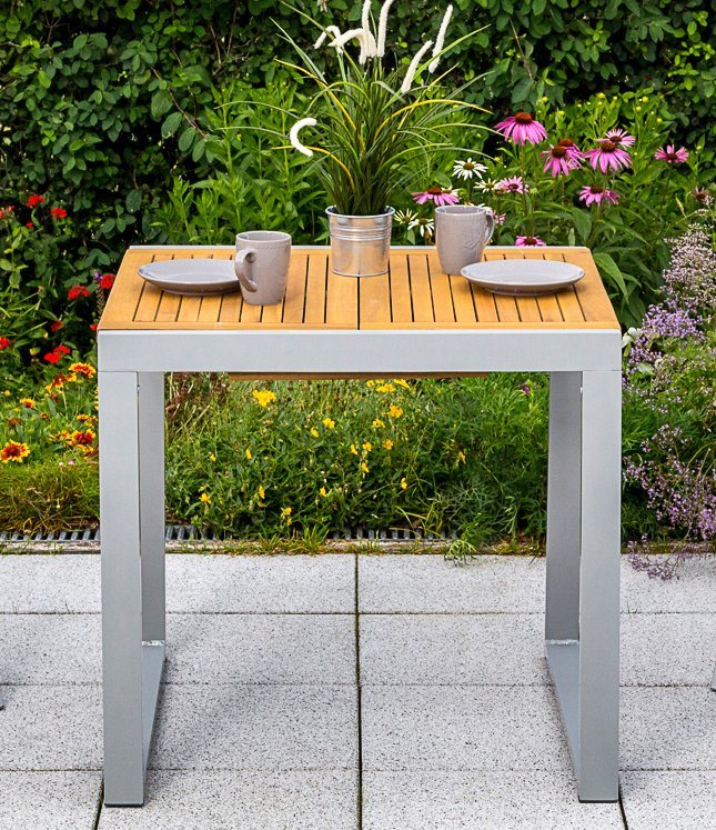 MERXX Gartentisch Naxos, BxT: 80/120 x 70 cm – Bild 2 von 5