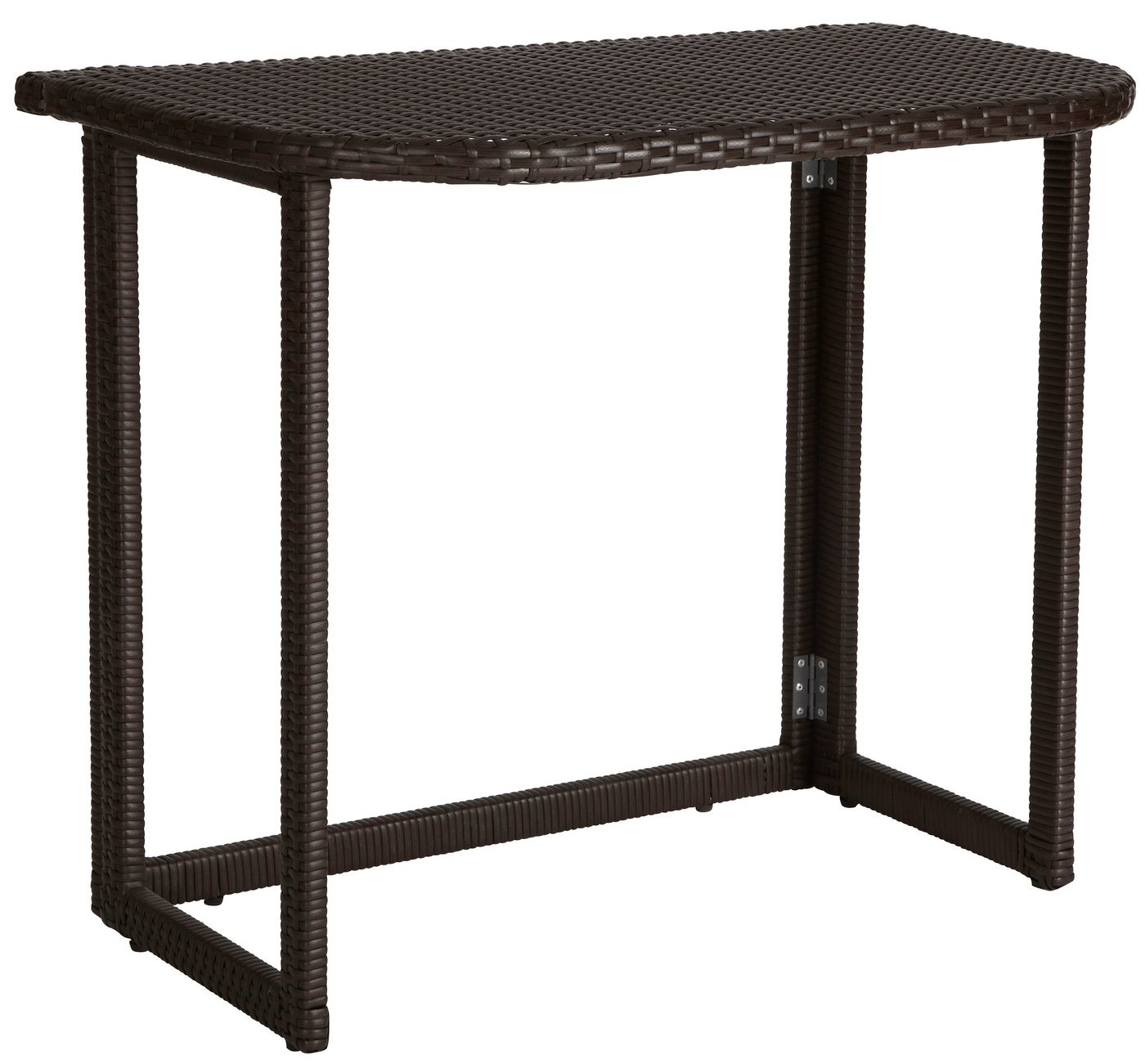 MERXX Gartentisch Rattan, 50x90 cm – Bild 2 von 5
