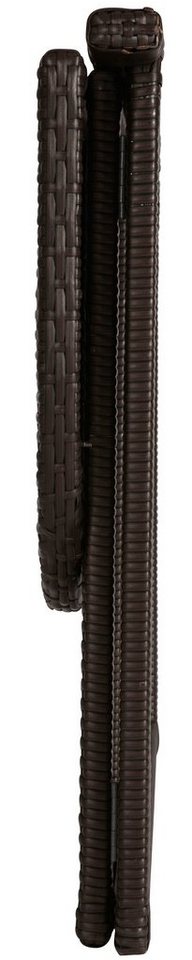 MERXX Gartentisch Rattan, 50x90 cm – Bild 4 von 5