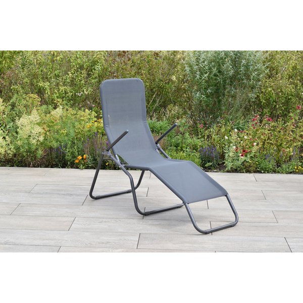 MERXX Wellnessliege XXL, 1 St., extragroße Liegefläche von ca. 205x55 cm und extrahohe Sitzhöhe