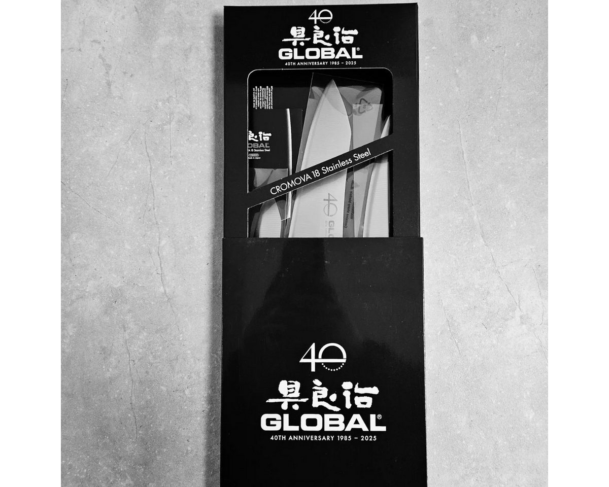 GLOBAL Messer-Set Global G-458110/AB Set: Kiritsuke, Gemüsemesser, Allzweckmesser, G-458110/AB – Bild 3 von 5