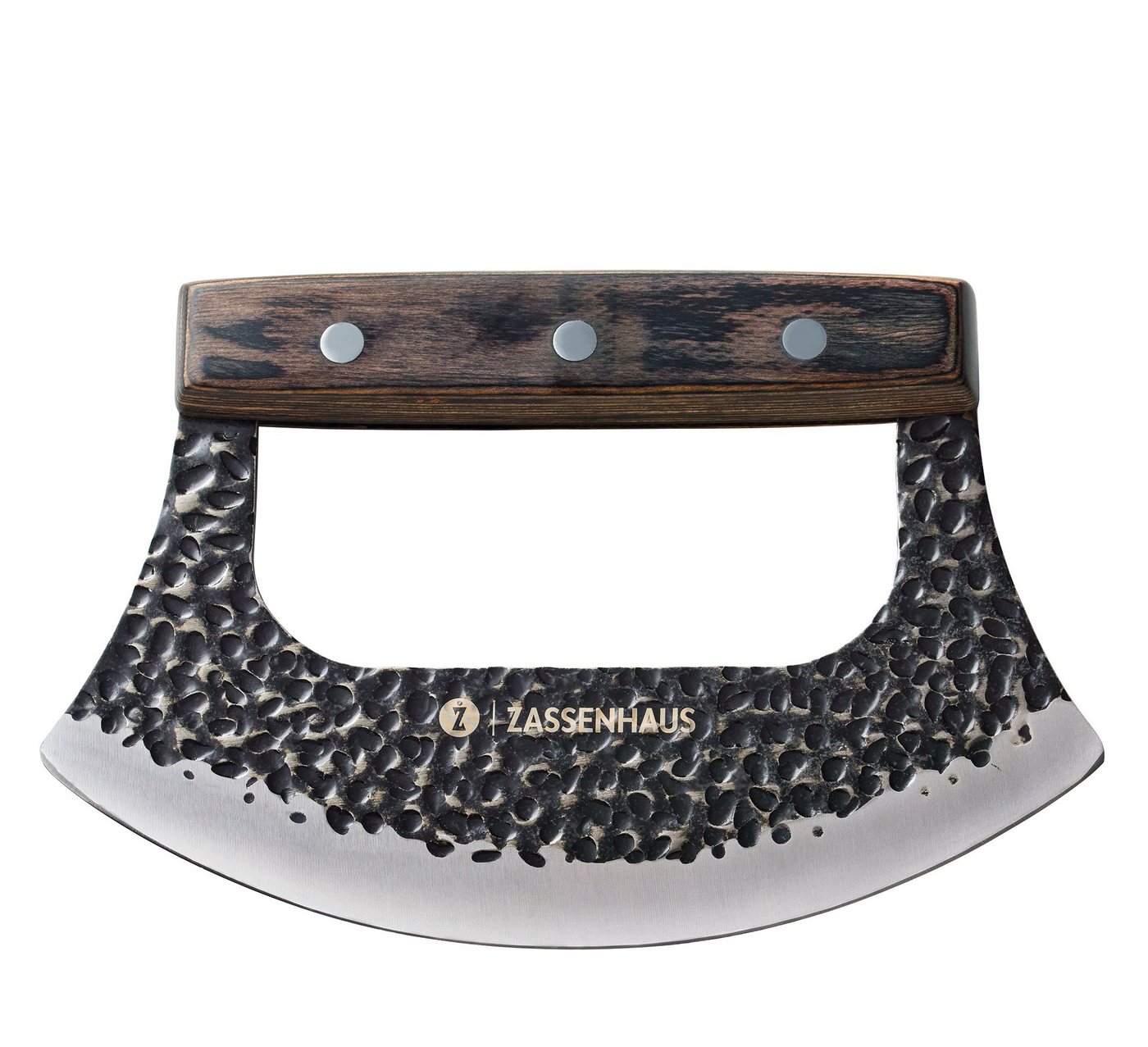 ZASSENHAUS Messerblock Wiegemesser Set Hackmesser Kräutermesser mit Brett ZASSENHAUS MINCER – Bild 2 von 5