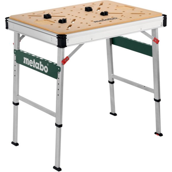 metabo Arbeitstisch MWB 100 Multifunktionstisch (626991000) mobile Werkbank robuste