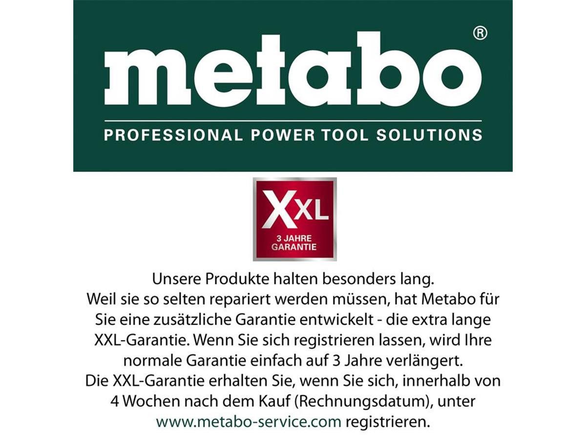 metabo Dickenhobel DH 330, 1800 in W, Hobelbreite: 330 in mm, Wiederanlaufschutz, Einstellung durch Handkurbel – Bild 4 von 4