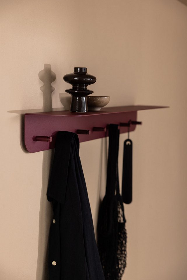 Metallbude Wandgarderobe MALOU, verschiedene Größen, ideal für Flur, Kinderzimmer – Bild 2 von 2