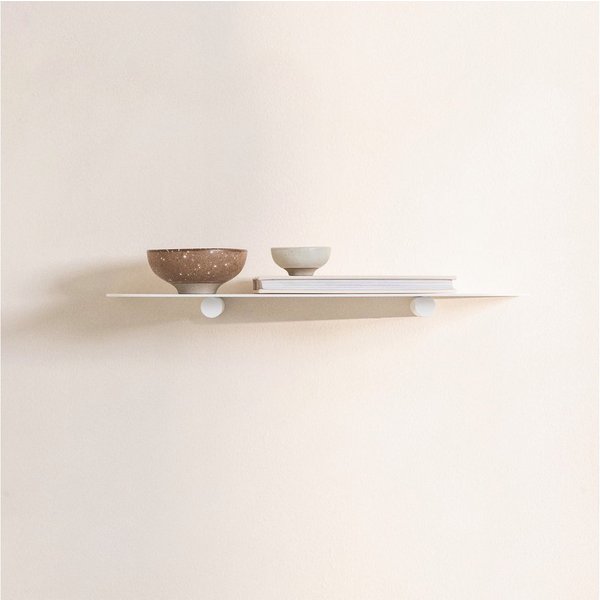 Metallbude Wandregal LENN S, schwebendes Design Regal aus Metall, minimalistisch, hochwertig
