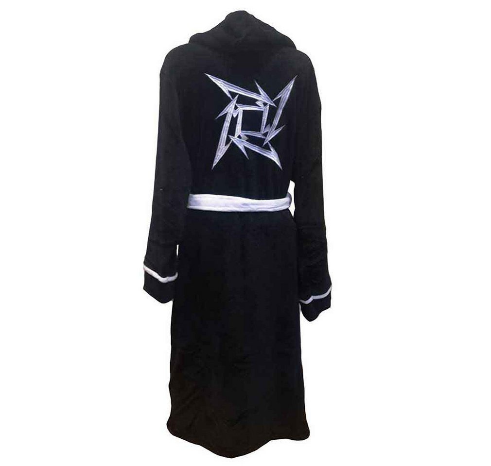 metallica Morgenmantel Load/Reload Star, Plüsch Flauschig Robe – Bild 4 von 4