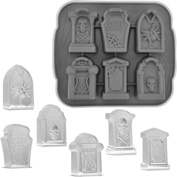Metamorph Backform Grabstein Silikon Backform - Halloween Mini Cake, Halloween Mini Cake