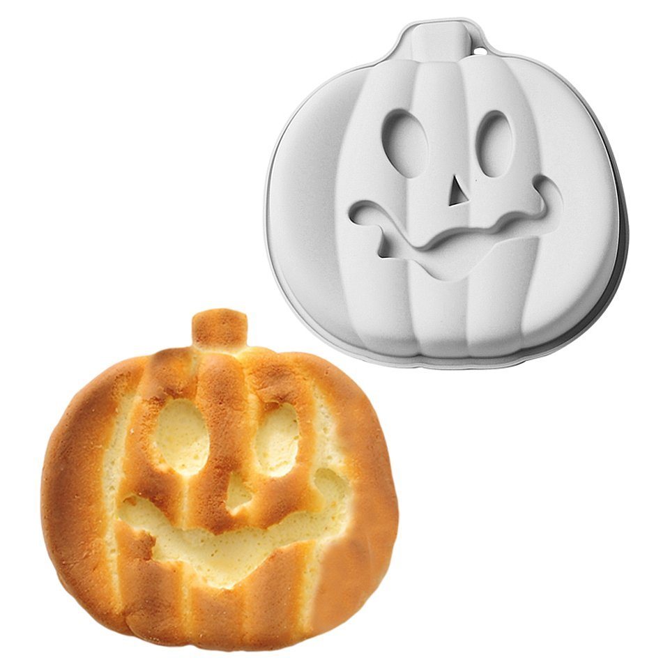 Metamorph Backform Kürbis Silikon Backform - Halloween deko Kuchen, Halloween deko Kuchen – Bild 2 von 5