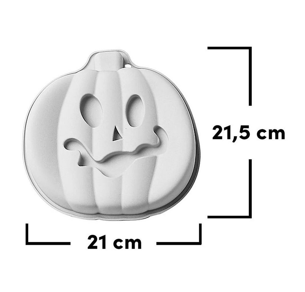 Metamorph Backform Kürbis Silikon Backform - Halloween deko Kuchen, Halloween deko Kuchen – Bild 3 von 5