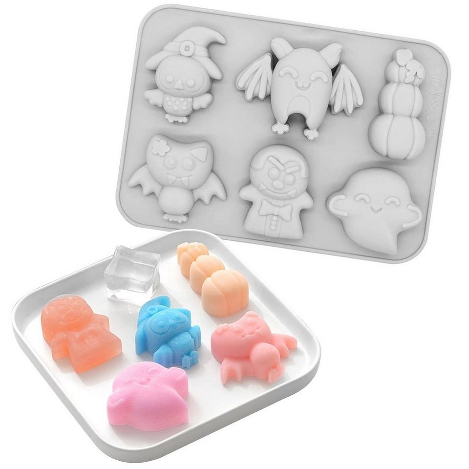 Metamorph Backform Silikon Backform Monster Halloween Keks Minicakes – Bild 2 von 3
