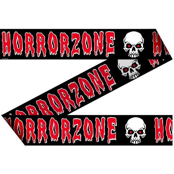 Metamorph Dekoobjekt Horrorzone Absperrband - Horror Halloween Deko, Horror Halloween Deko
