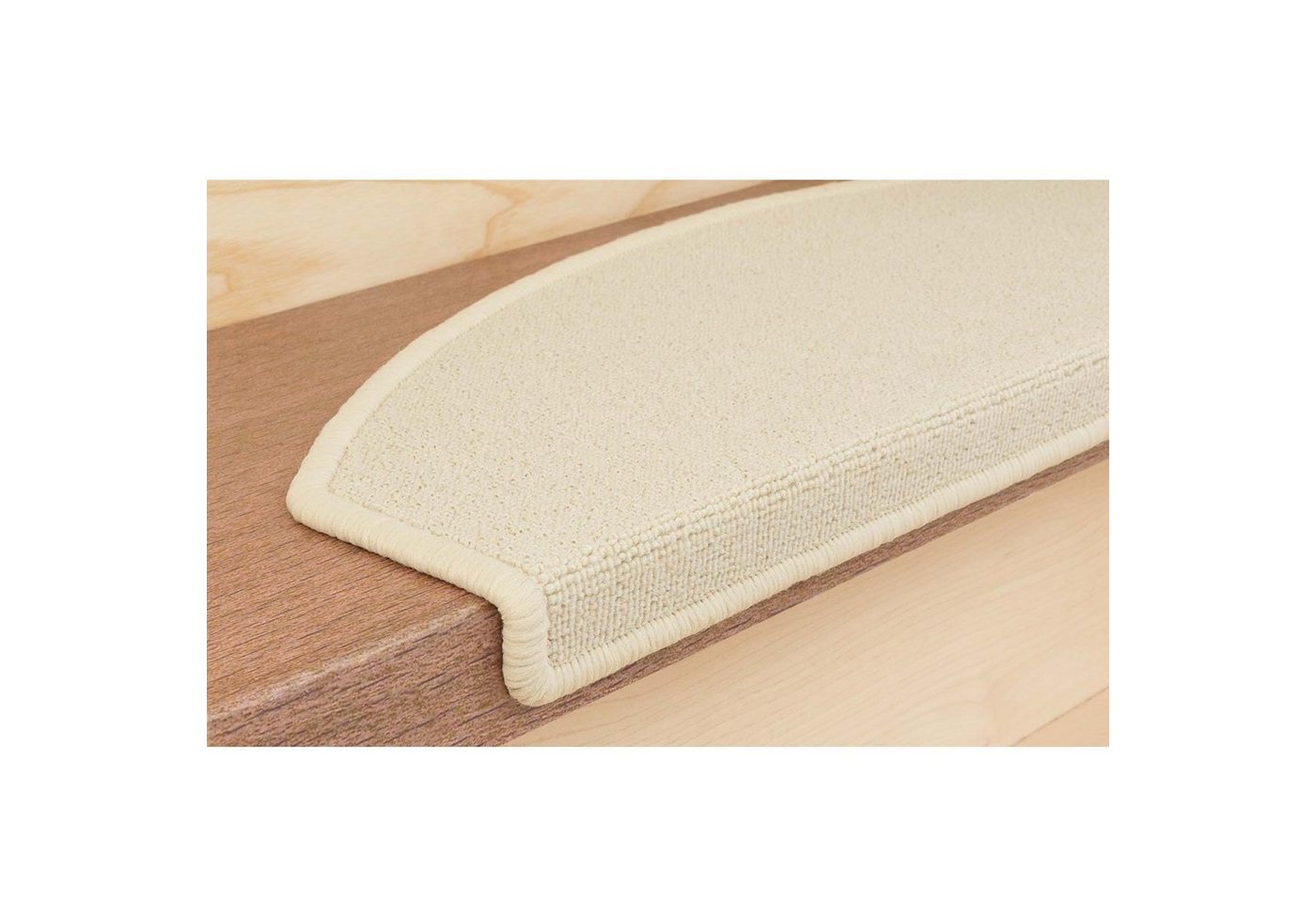 Metzker® Stufenmatte Ariston, halbrund, Höhe: 5 mm, 15 Stück im Set - Beige – Bild 4 von 5
