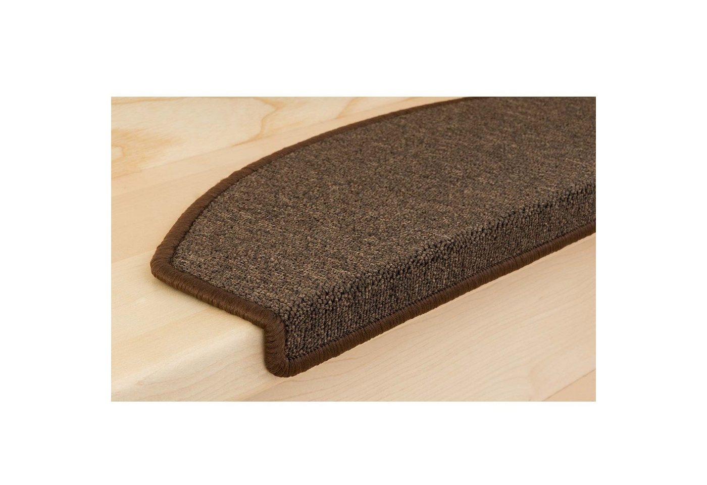 Metzker® Stufenmatte Ariston, halbrund, Höhe: 5 mm, 15 Stück im Set - Kaffeebraun – Bild 3 von 5
