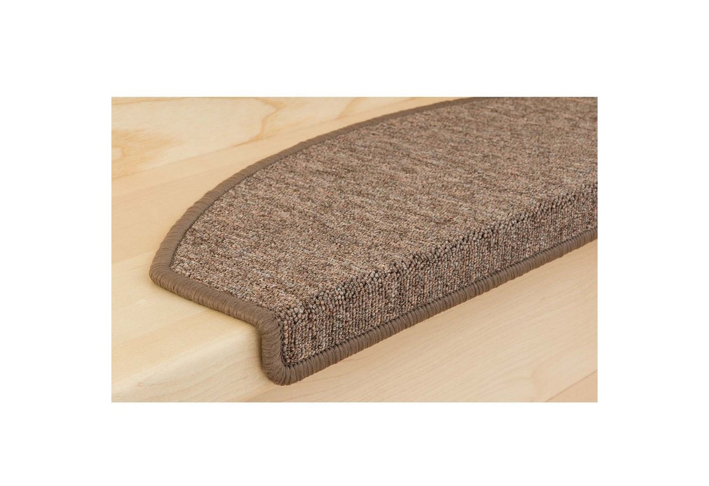 Metzker® Stufenmatte Ariston, halbrund, Höhe: 5 mm, 15 Stück im Set - Braun – Bild 3 von 5