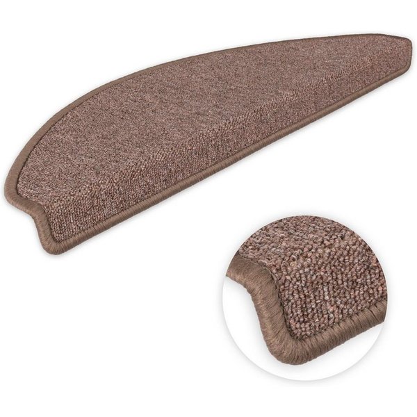 Metzker® Stufenmatte Stufenmatten Ariston im Sonderformat 64/20cm Halbrund, halbrund, Höhe: 5 mm, 15 Stück im Set