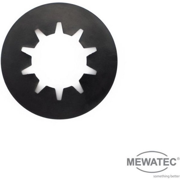 MEWATEC Staueinsatz Universal Spülstromdrossel, für alle Toiletten - hersteller- und modellunabhängig, einfache Selbstmontage in Wasserzulauf der Toilette